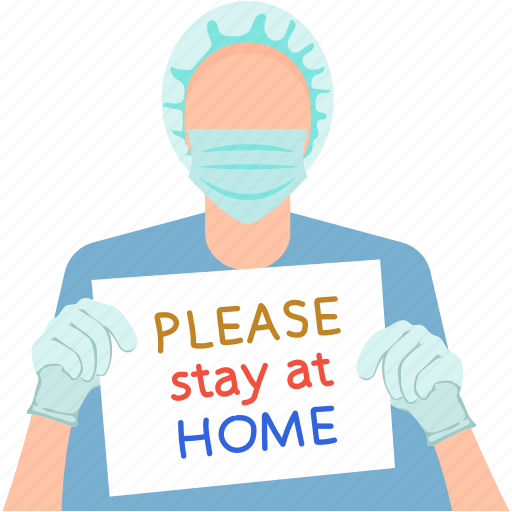 Doctor, healthcare, covid-19, coronavirus, stay home, safe icon - Download on Iconfinder