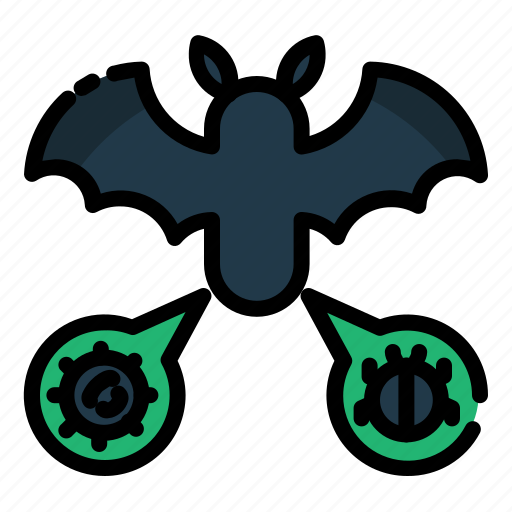Bacteria, bat, bug, coronavirus, covid-19, infection, virus icon - Download on Iconfinder
