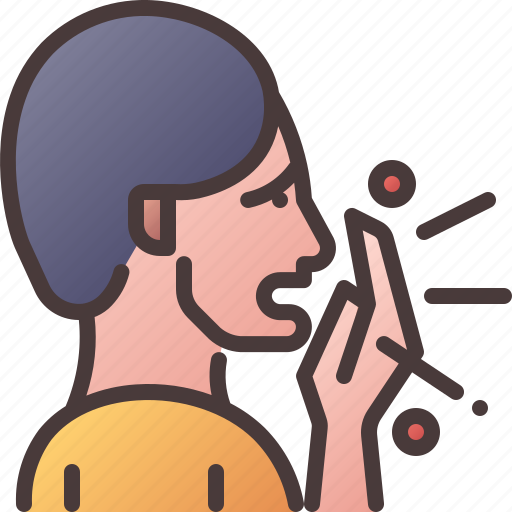 Cough, sneeze, man, sneezing, sick, male, avatar icon - Download on Iconfinder