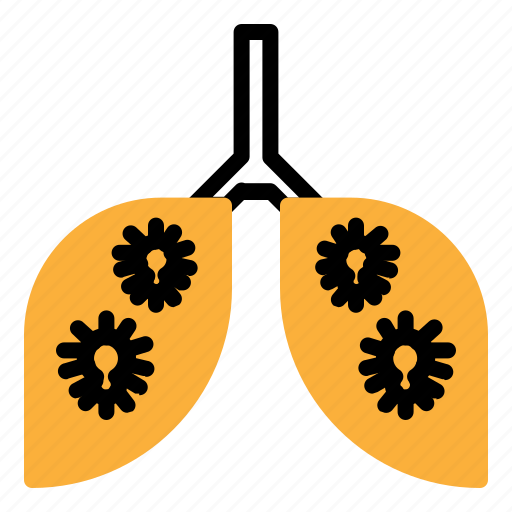 Coronavirus, covid-19, disease, infection, lung, medical, virus icon - Download on Iconfinder