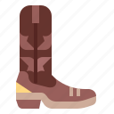 leather, shoe, cowboy, boot, boots, clothing