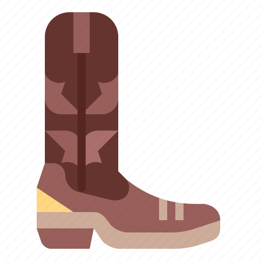 Leather, shoe, cowboy, boot, boots, clothing icon - Download on Iconfinder