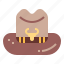 cowboy, hat, cow, leather, clothing 