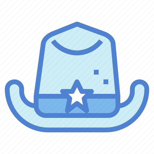 Sheriff, cowboy, hat, star, leather icon - Download on Iconfinder