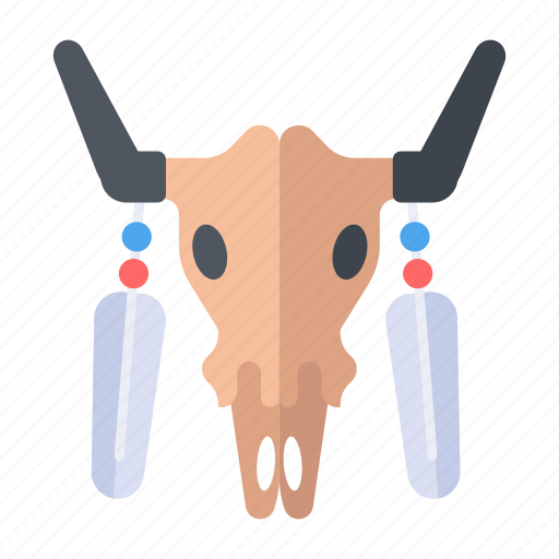 Bovine cranium, animal skull, cow skull, cattle skull, ox skull icon - Download on Iconfinder
