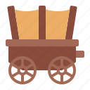 carriage, cart, wagon, transportation, western, cowboy, wild west