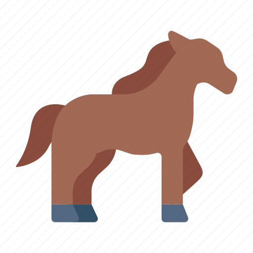 Horse, animal, equestrian, wildlife, western, cowboy, wild west icon - Download on Iconfinder