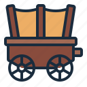 carriage, cart, wagon, transportation, western, cowboy, wild west