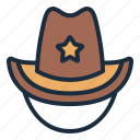 cowboy, hat, headwear, costume, sheriff, western, wild west