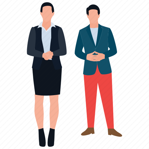 Co worker, colleagues, employee, office people, office staff illustration - Download on Iconfinder