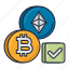 accept, bitcoin, crypto, cryptocurrency, currency, diamond 