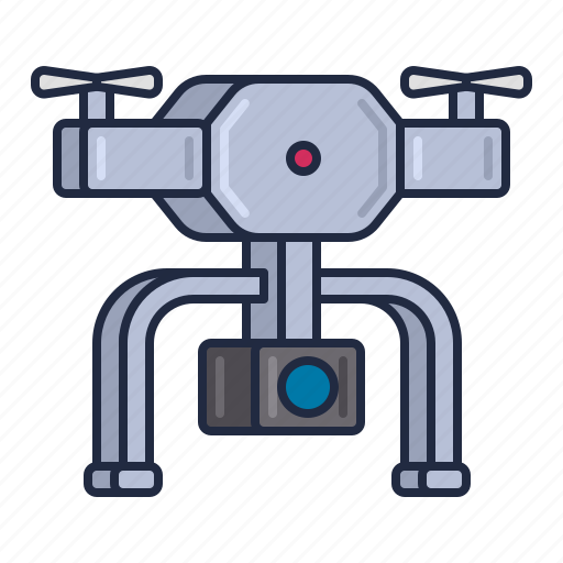 Airdrone, camera, copter, drone, hover, power icon - Download on Iconfinder