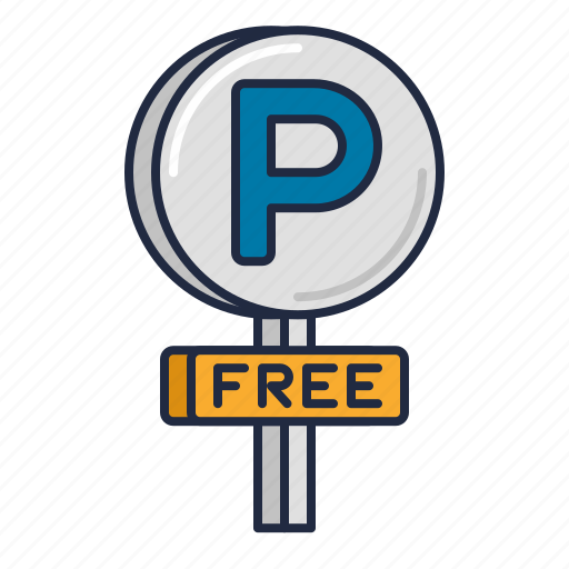Parking, post, sign icon - Download on Iconfinder