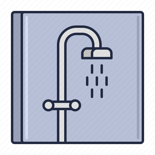 Bathroom, facility, refreshment, room, shower icon - Download on Iconfinder