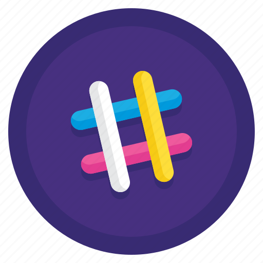 Channel, coworking, slack, hashtag icon - Download on Iconfinder