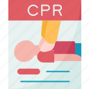 cpr, poster, instruction, rescue, information