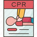 cpr, poster, instruction, rescue, information