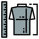 design, measure, ruler, shirt