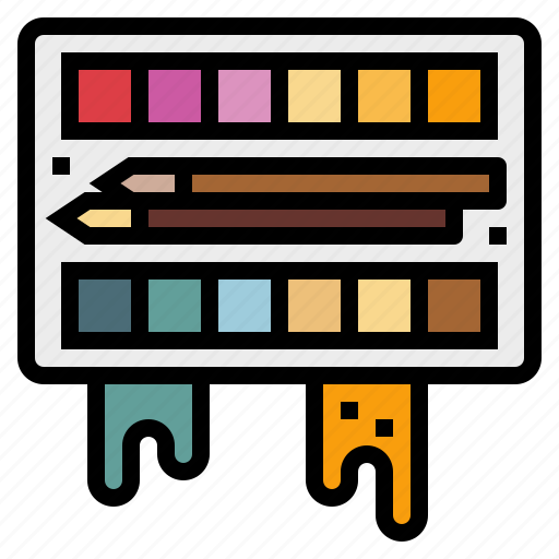 Artist, paint, painter, palette icon - Download on Iconfinder