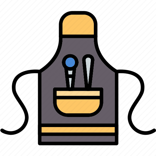 Apron, cooking, kitchen, chef, food icon - Download on Iconfinder