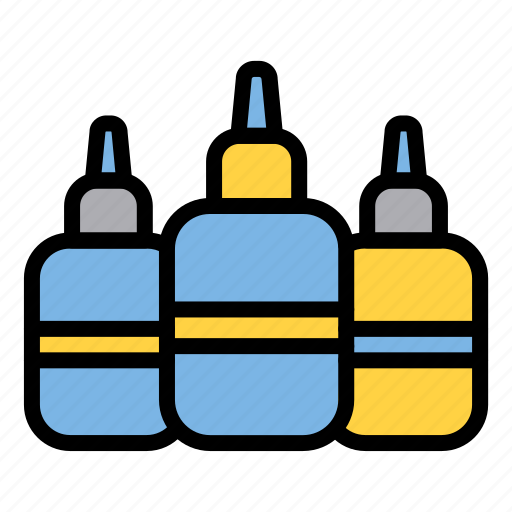 Crafting, artist, tool, work, craft, watercolor, bottle icon - Download on Iconfinder