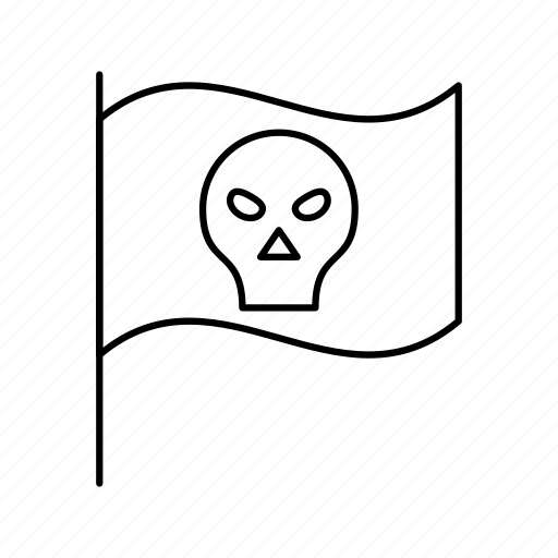 Criminal, flag, pirate icon - Download on Iconfinder