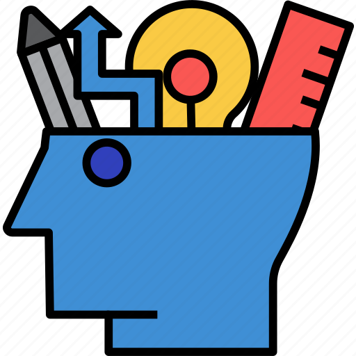 Create, creative, idea, creativity, think, thinking, generate icon - Download on Iconfinder