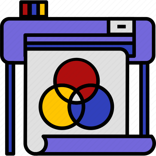 Printer, printing, paper, print, electronics, creative icon - Download on Iconfinder