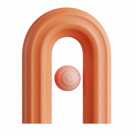A, 3d letter, typography, alphabet illustration, creative typography, 3d icon, 3d illustration 3D illustration - Download on Iconfinder