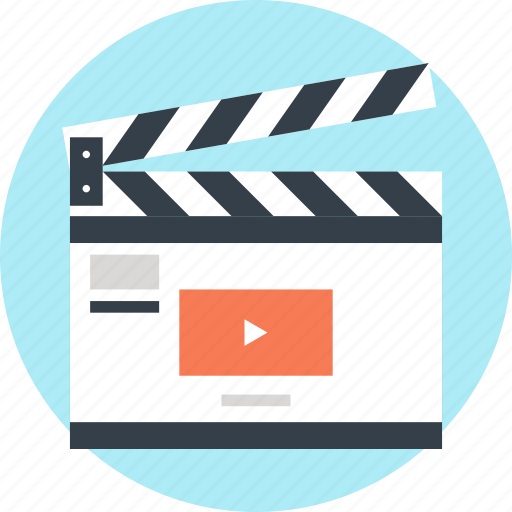 Action, cinema, clapboard, clapper, film, movie, video icon - Download on Iconfinder