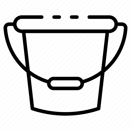 Bucket, pail, utensil, cleaner icon - Download on Iconfinder