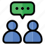 discussion, chat, conversation, communication, message, talk, user, chatting 