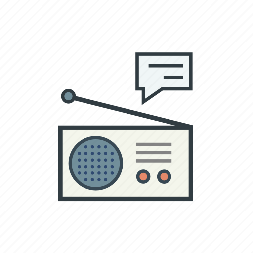 Marketing, radio, advertising, communication, message, press, spot icon - Download on Iconfinder