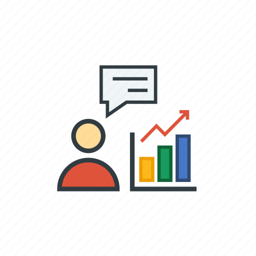 Consultant, sales, analytics, finance, graph, marketing, statistics icon - Download on Iconfinder