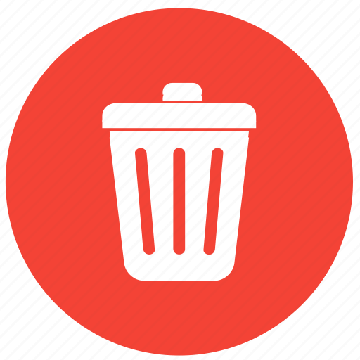 Cancel, close, delete, exit, remove, trash, trashcan icon - Download on Iconfinder