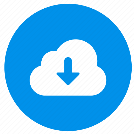 Arrow, cloud, direction, down, download icon - Download on Iconfinder