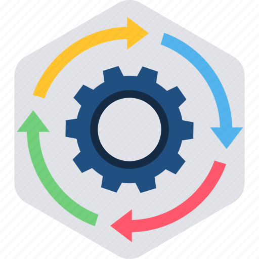 Process, connection, gear, options, structure, workflow icon - Download on Iconfinder