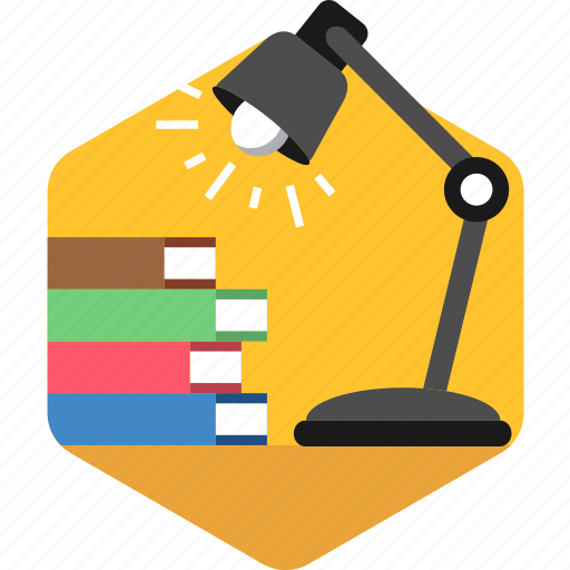 Lamp, light, study, book, education, knowledge, learning icon - Download on Iconfinder