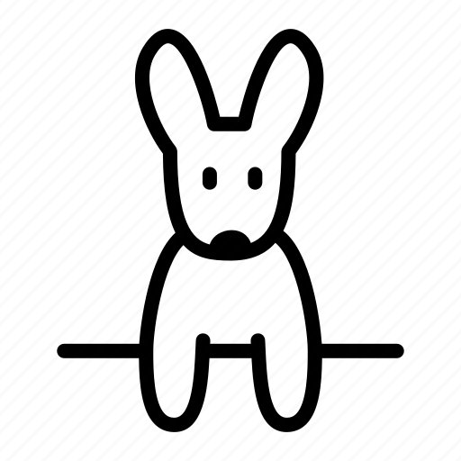 Bunny, creatures, easter, pocket icon - Download on Iconfinder