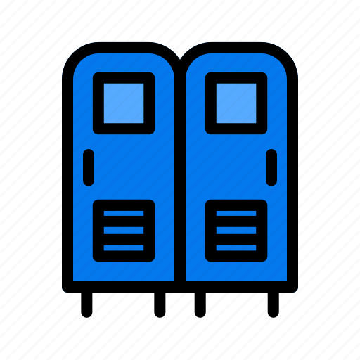 Locker, lockers, safe, school icon - Download on Iconfinder