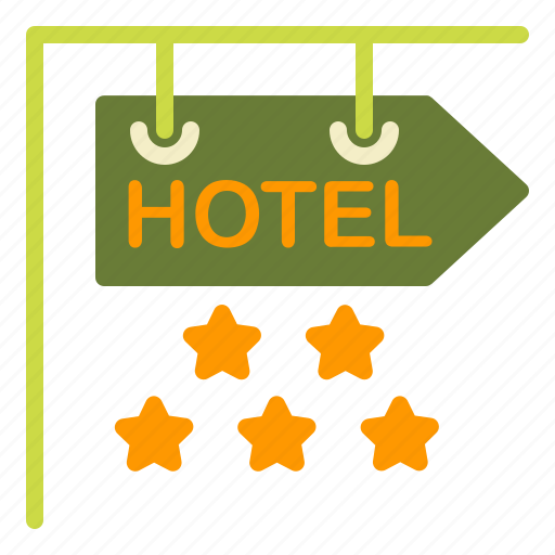 Board, hotel, room, sign, stars icon - Download on Iconfinder