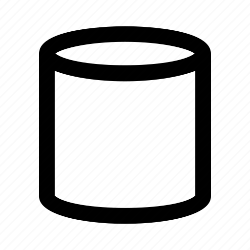 Cylinder, geometry, interface, shape, user icon - Download on Iconfinder