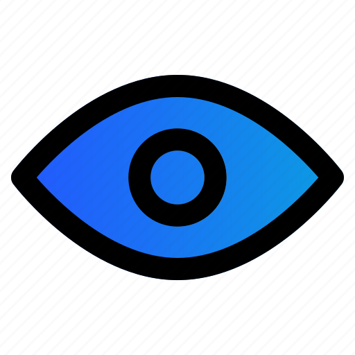 Eye, password, view, watch icon - Download on Iconfinder