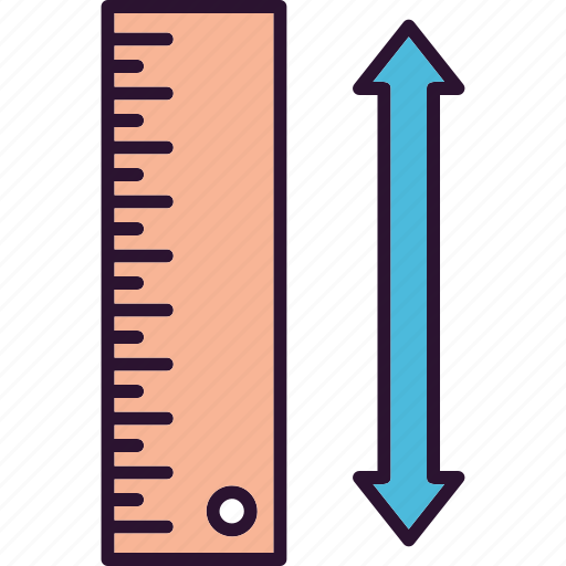 Height, measure, measurement, ruler, scale, credit icon - Download on Iconfinder