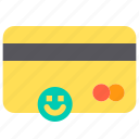 card, credit, happy, payment