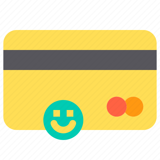 Card, credit, happy, payment icon - Download on Iconfinder