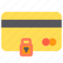 card, credit, key, lock, payment