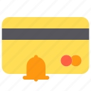 card, credit, notification, payment