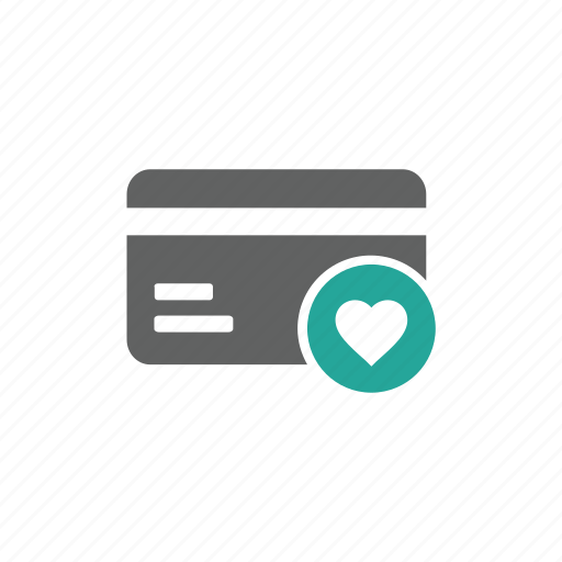 Card, credit card, favorite, finance, heart, love, payment icon - Download on Iconfinder