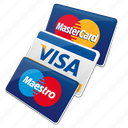 credit cards, maestro card, master card, cards, visa card, visa